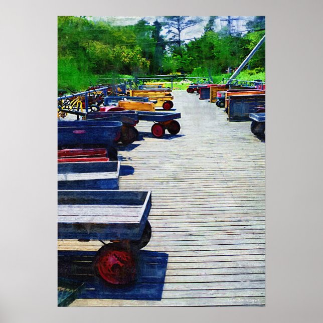 Poster de Wagons Fire Island (Devant)