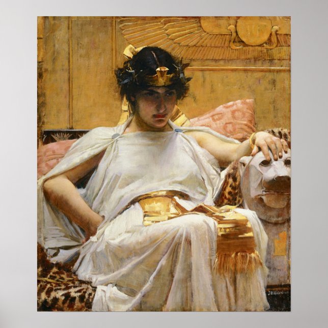 Poster de Waterhouse Cleopatra (Devant)