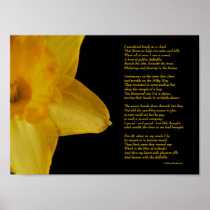 Poster de William Wordsworth Daffodils