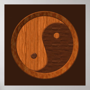 Poster de Wooden Yin Yang