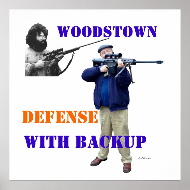 Poster de Woodstown Defense avec BackUp (Devant)
