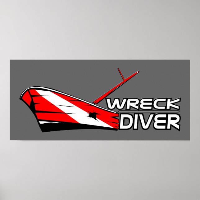 Poster de Wreck Diver (Devant)