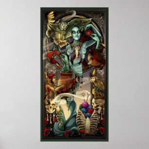 Poster de Yarn Zombies "Bridgette" pleine longueur