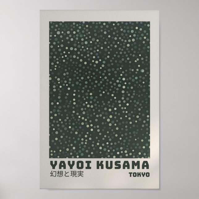 Poster de Yayoi Kusama - Abstrait Yayoi Kusama Imp (Devant)