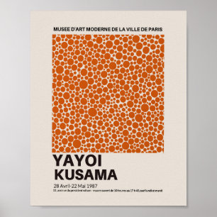 Poster de Yayoi Kusama, Yayoi Kusama Print, Yayoi