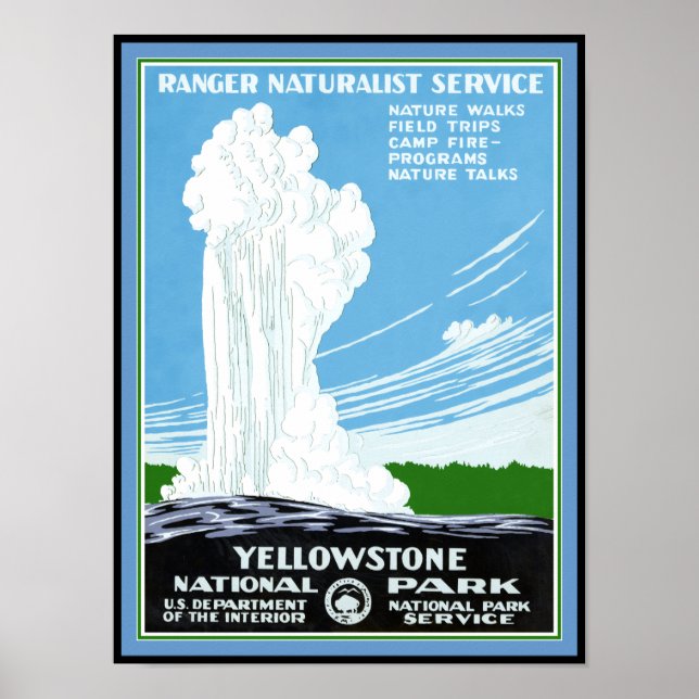 Poster de Yellowstone (Devant)