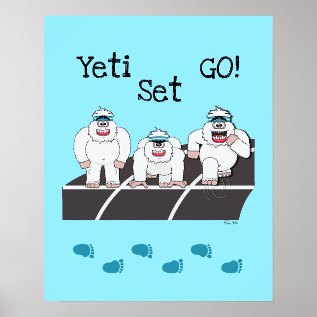 Poster de Yeti Set Go (Devant)