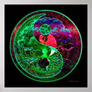 Poster de Yin Yang Tree of Life