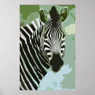 Poster de Zebra African Wildlife