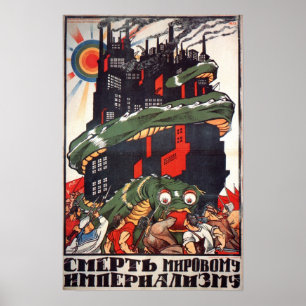 Poster Death to World Imperialism