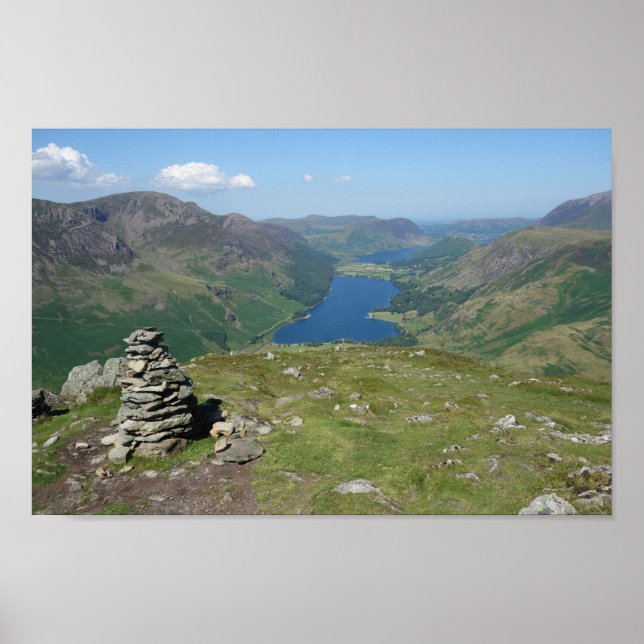 Poster d'eau Buttermere et Crummock (Devant)