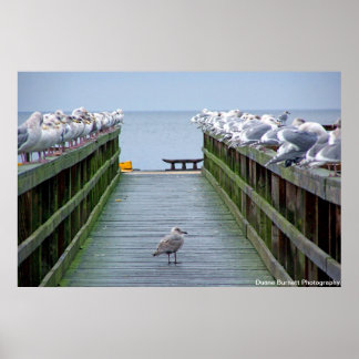 Poster Debout dans la foule