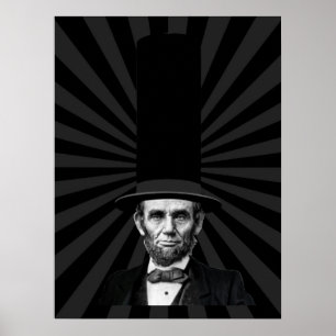Poster Déclaration de mode présidentielle Abraham Lincoln