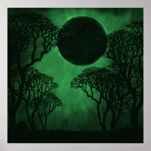 Poster d'Eclipse de Forêt Sombre