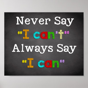 Poster Décor En Classe, Citations En Classe, Inspiration