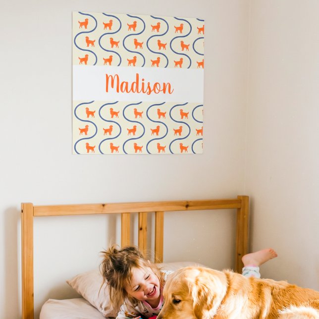 Poster Décoration de chambre d'enfants avec nom personnal (Créateur téléchargé)