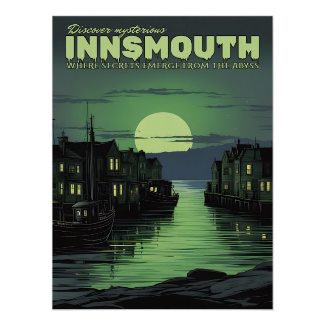 Poster Découvrez la mystérieuse Innsmouth (Devant)