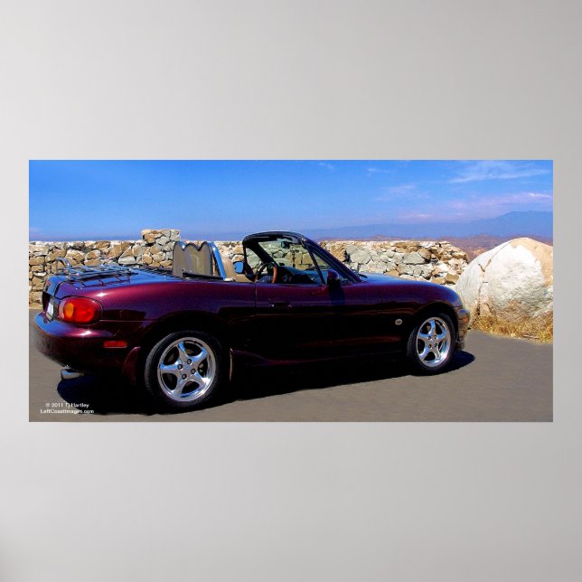 POSTER D'ÉDITION SPÉCIALE MIATA 2000 (Devant)