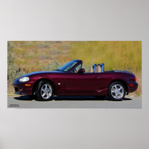 POSTER D'ÉDITION SPÉCIALE MIATA 2000