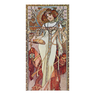 Poster Déesse Art Nouveau