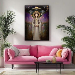Poster Déesse étoile Anunnaki Ishtar Art à haute fréquenc