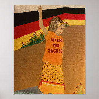 Poster "Défendre Le Sacré"