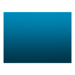 Poster Dégradé Bleu - foncé à clair Fond d'ambiance
