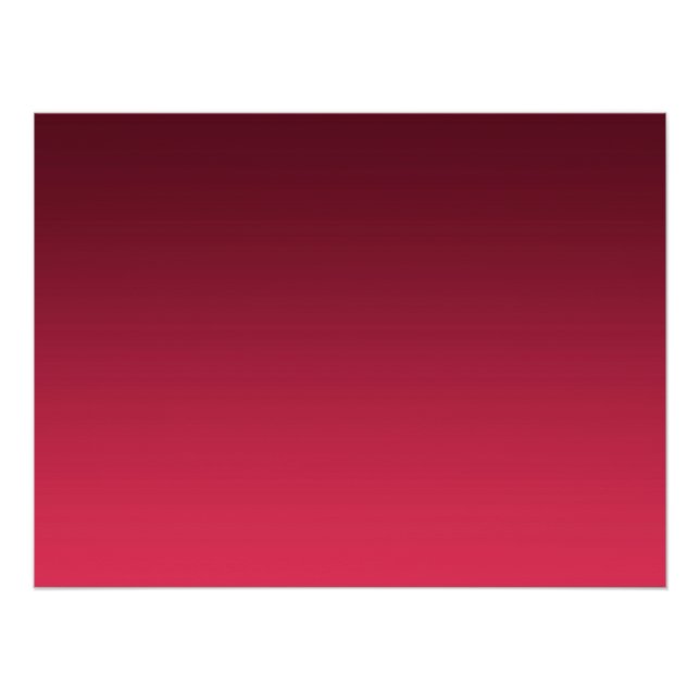 Poster Dégradé Magenta - clair à profond | Humeurs saison (Devant)