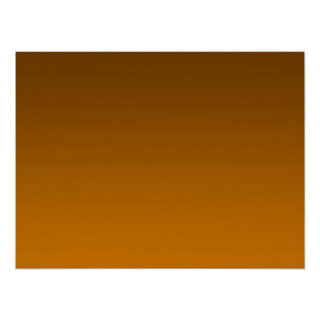 Poster Dégradé Orange - clair à profond | Fond d'ambiance (Devant)