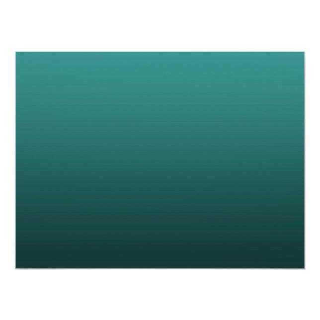 Poster Dégradé Vert - foncé à clair | Fond d'ambiance | (Devant)