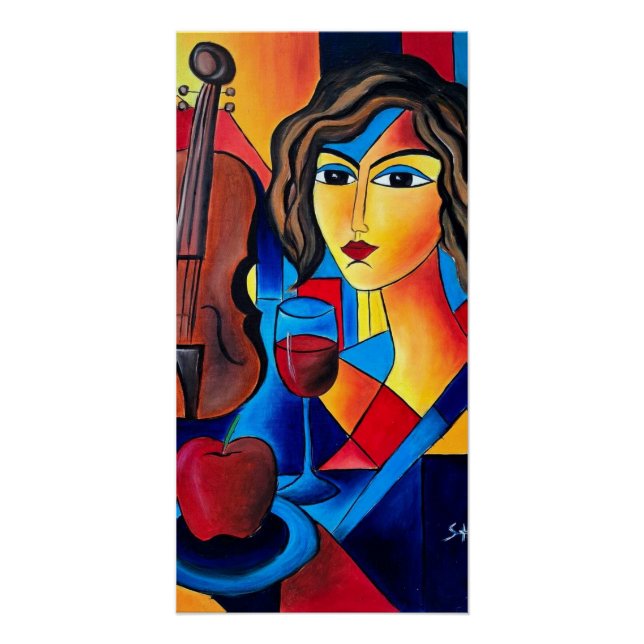 Poster Déjeuner avec des Couleurs (Devant)