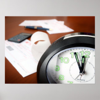 Poster Délai de paiement des factures