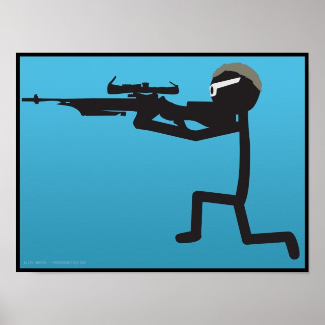 Poster d'élite Sniper LIMITÉ (Devant)