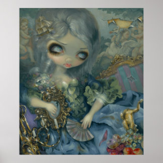 Poster Delusions de Grandeur ART IMPRIMER Rococo Art goth