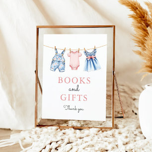 Poster Denim Blue Jean Girl Books and Gifts