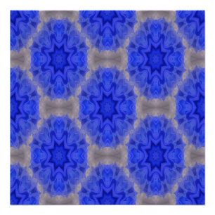 Poster Dentelle bleue amour...