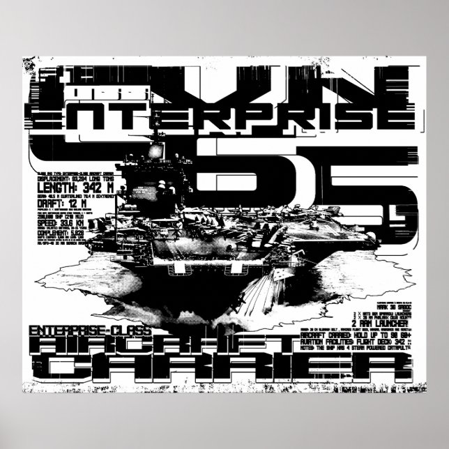 Poster d'entreprise du transporteur aérien (Devant)