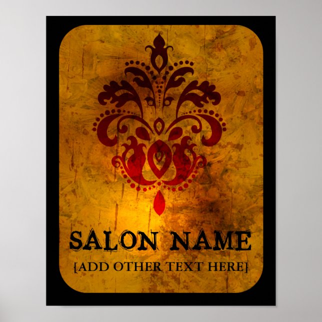 Poster d'entreprise moderne haut de gamme (Devant)