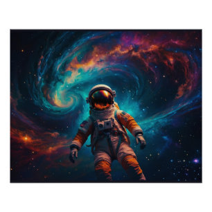 Poster Déplacer un astronaute dans l'espace