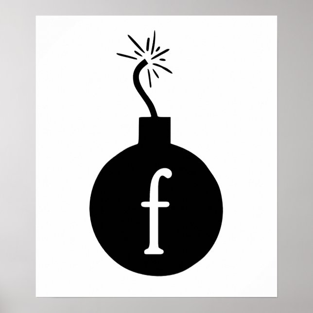 Poster Déposez la bombe F (Devant)