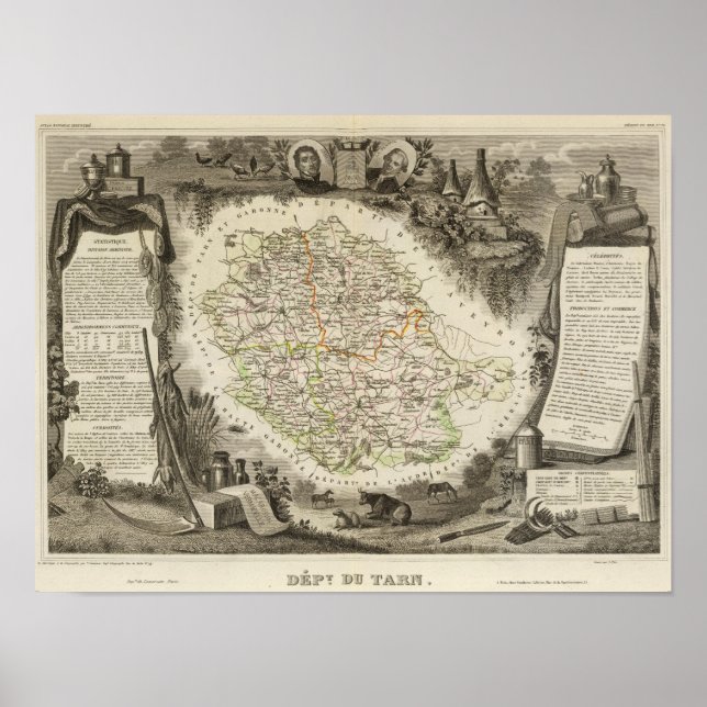 Poster Dept Du Tarn (Devant)