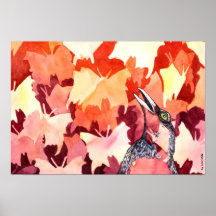 Der Rabe schreckt die Schmetterlinge auf