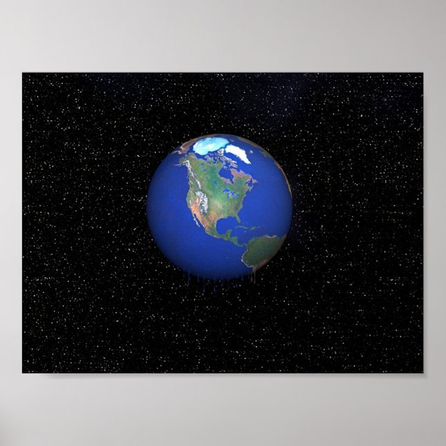 Poster Dérive terrestre (Devant)