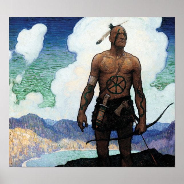 Poster Dernier Mohican (Devant)