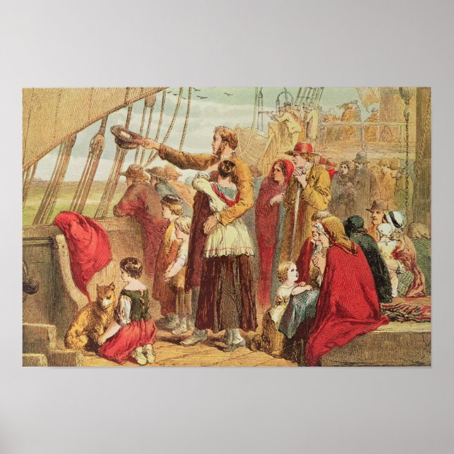 Poster Dernière vue de la Vieille Angleterre (Devant)