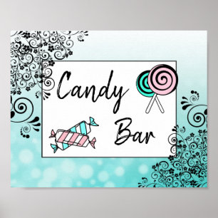 Poster des affiches Mariage ou Baby shower de la b