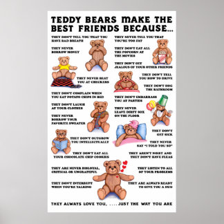 Poster des amis de Teddy Bear