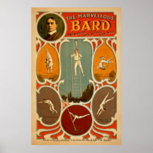 Poster des arts de la scène vintages