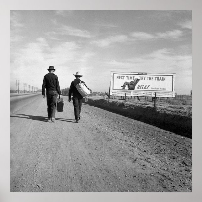 Poster Des autostoppeurs à l'extérieur de Los Angeles, 19 (Devant)