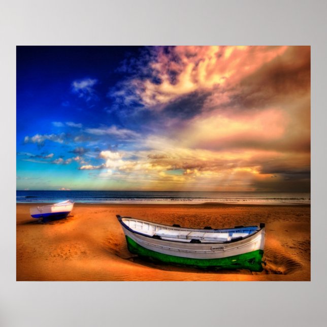 Poster des bateaux cool (Devant)